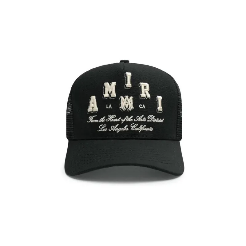 AMIRI Varsity Trucker Hat-0