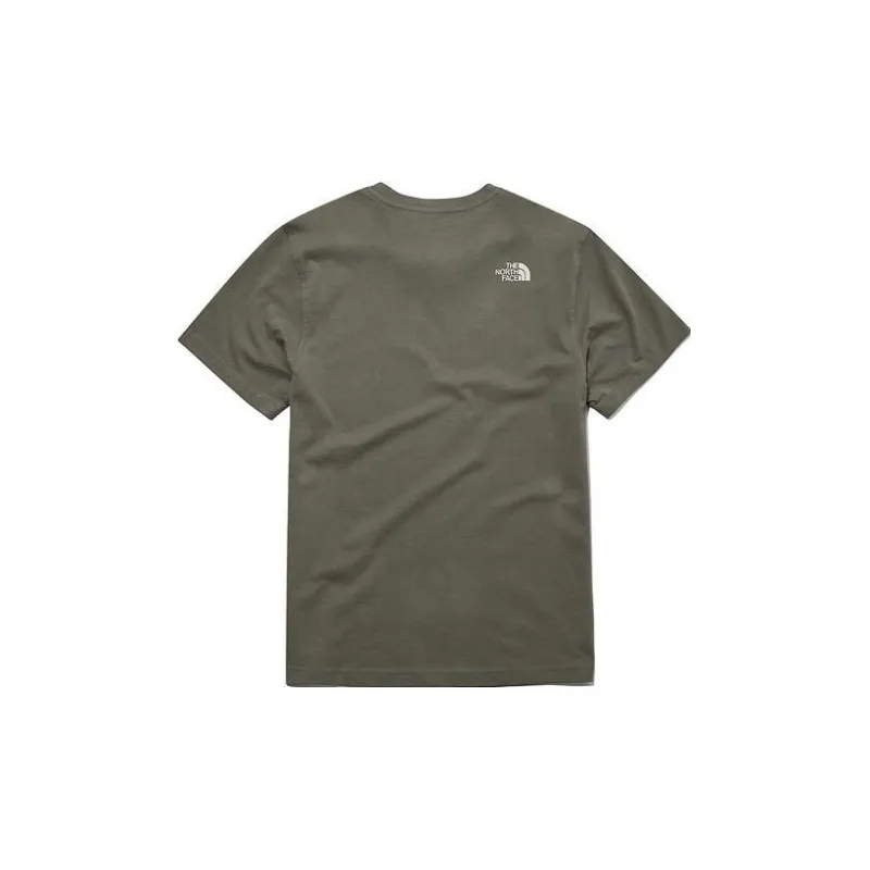 THE NORTH FACE T Shirt Men's Olive Green-1