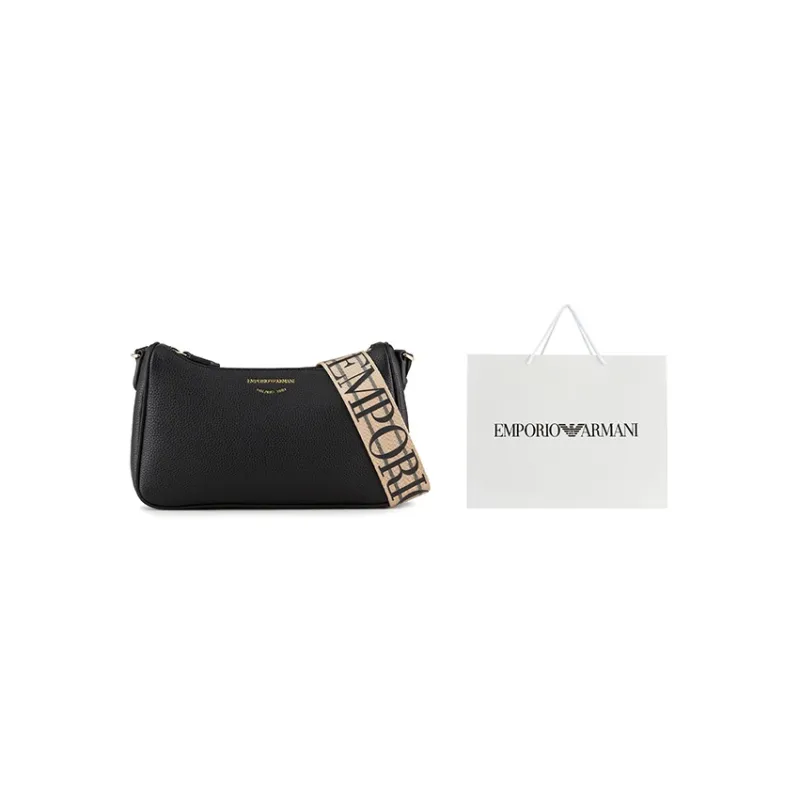 EMPORIO ARMANI Logo stamp Shoulder Bag-7