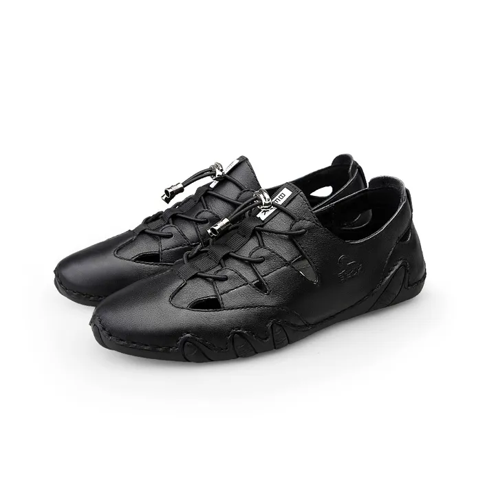 BECK Wrap-up Sandals Casual Single Shoes Women's Ecru-3