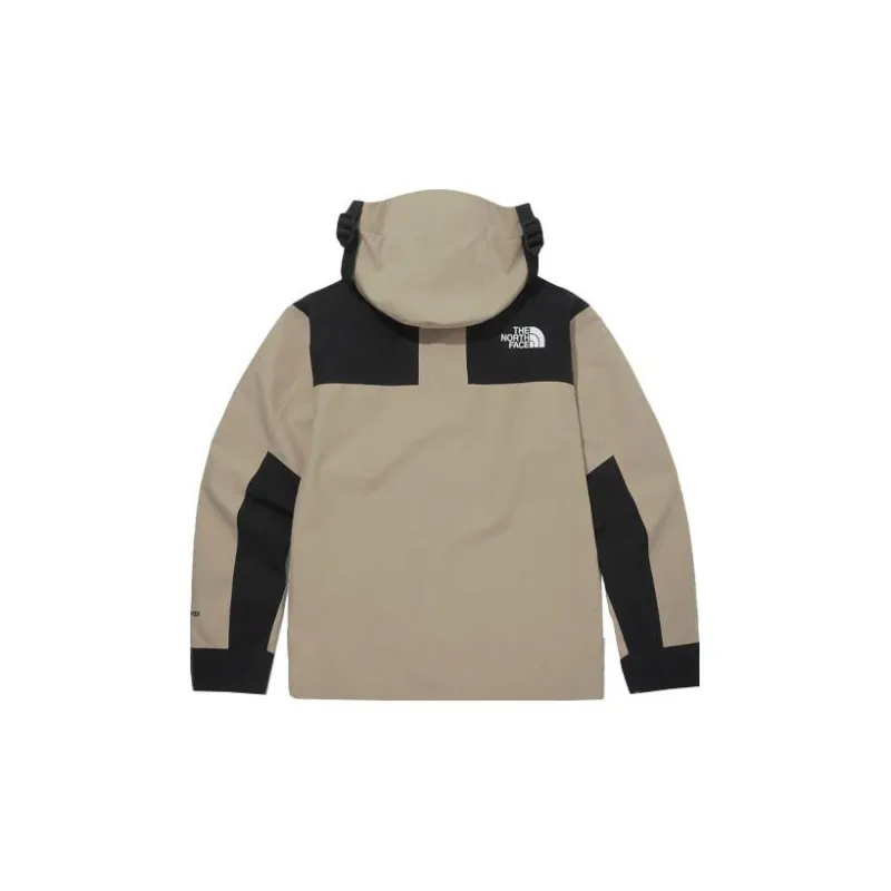 THE NORTH FACE Outdoor Hiking Waterproof And Windproof Windbreaker Jacket Unisex Khaki-1