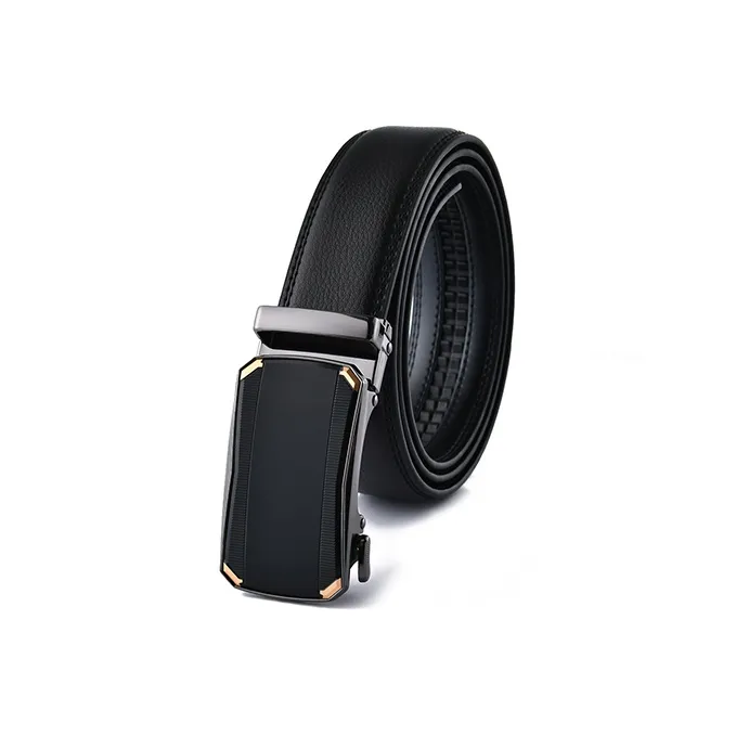 FREE RABBITⅡ Automatic Buckle For Young And Middle Aged Business Cow Leather Leather Belts Men's 3.5cm-3