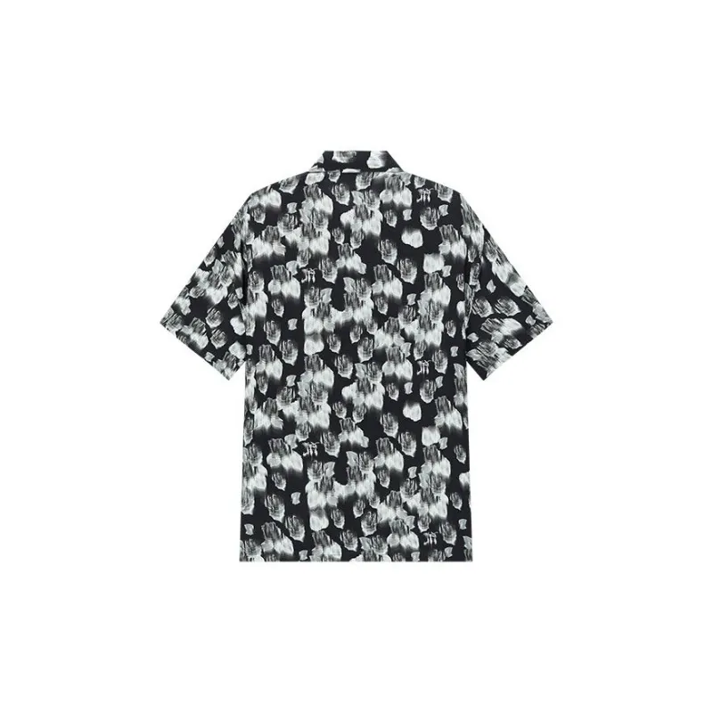 JOHN RICHMOND Shirts Men Black Plants-1