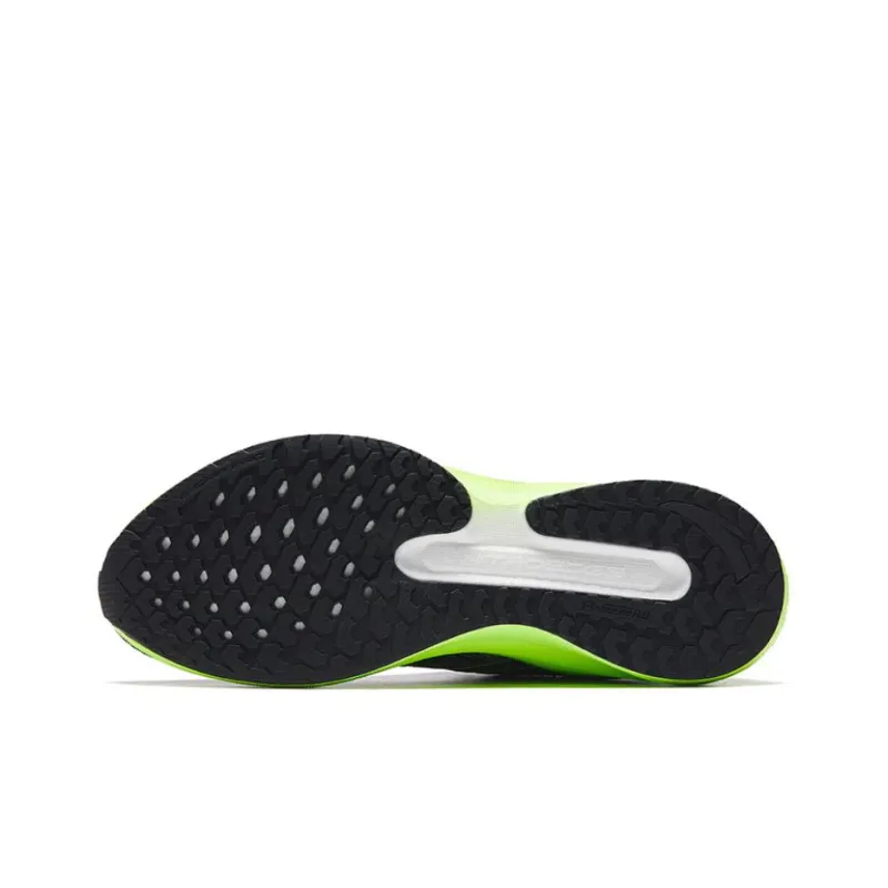 Anta Champion Running Shoes Lite Cushioning Anti Slip And Wear Resistant Low Top Running Shoes Men's Black Green-4