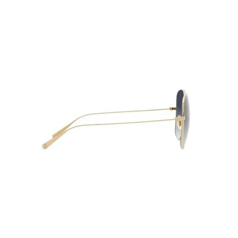 Oliver Peoples Alloy Square Sunglasses Women's Gold-2