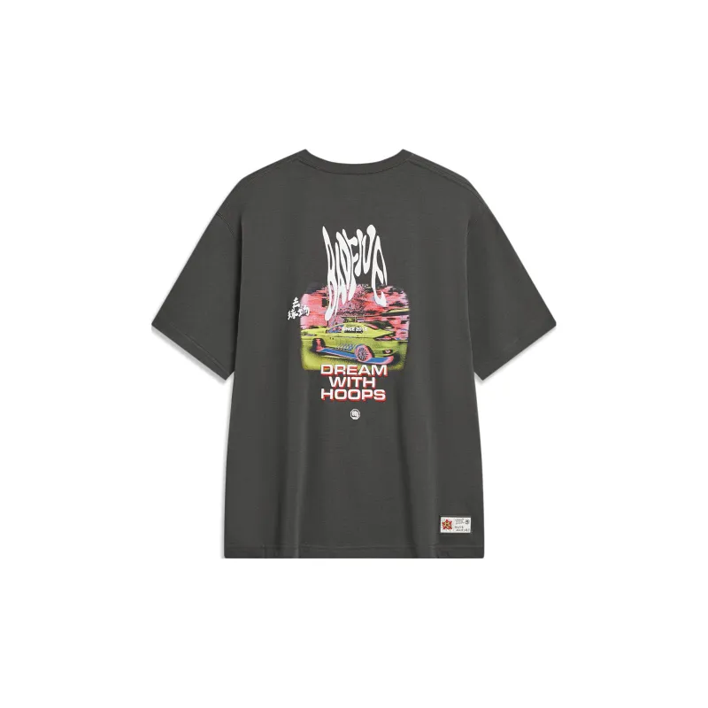LiNing Badfive T Shirt Unisex Raven-1