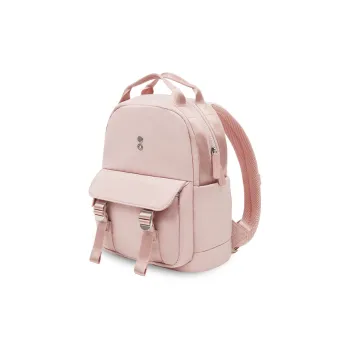 ECHOLAC Fabric Backpack Small Size Women's Green/Pink/Gray/Black