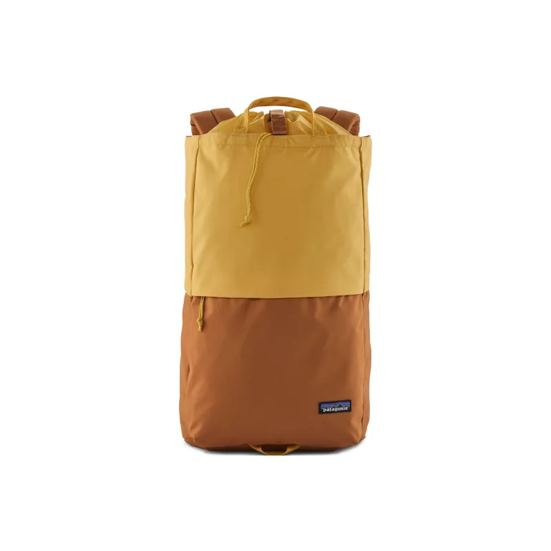 Patagonia Recycled Polyester Backpack Unisex Yellow-0