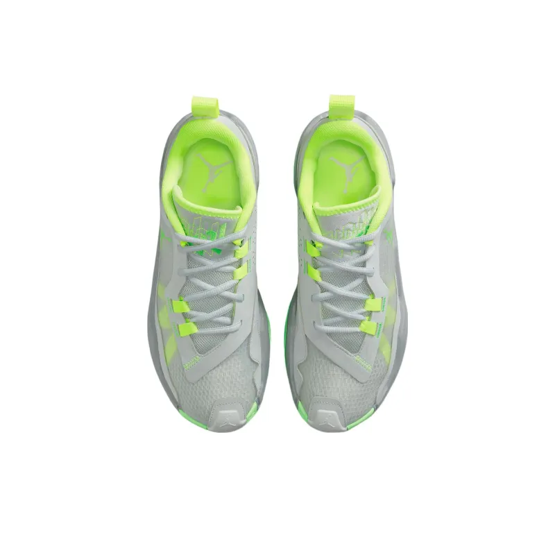 Jordan One Take 4 Light Silver Volt Particle Grey Green Strike-3