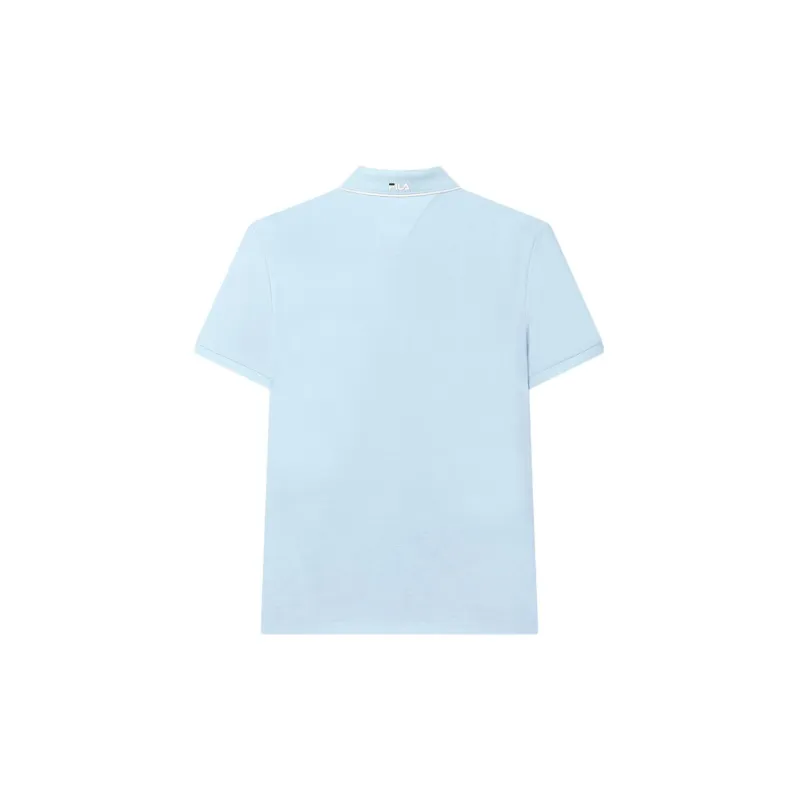 FILA Casual Sports Collection MODERN HERITAGE Polo Shirt Men's Light Blue LB-1