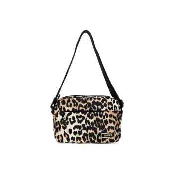GANNI Recycled Polyester Shoulder Bag Crossbody Bag Women's Multicolor