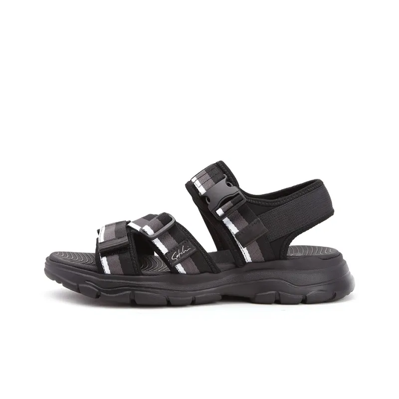 Satchi Stylish Sandal 3cm Men's Black-0