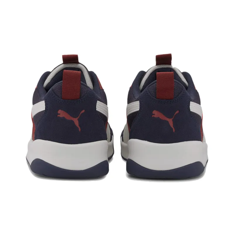 PUMA Backcourt Trainers 'Navy Burgundy'-3
