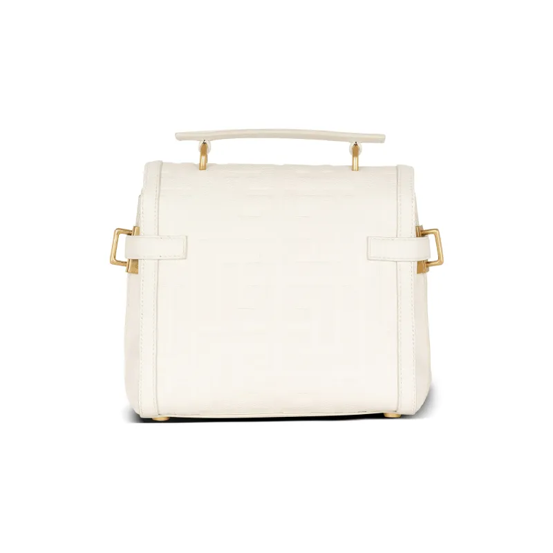 BALMAIN B-Buzz 23 Monogrammed Tote Bag-2