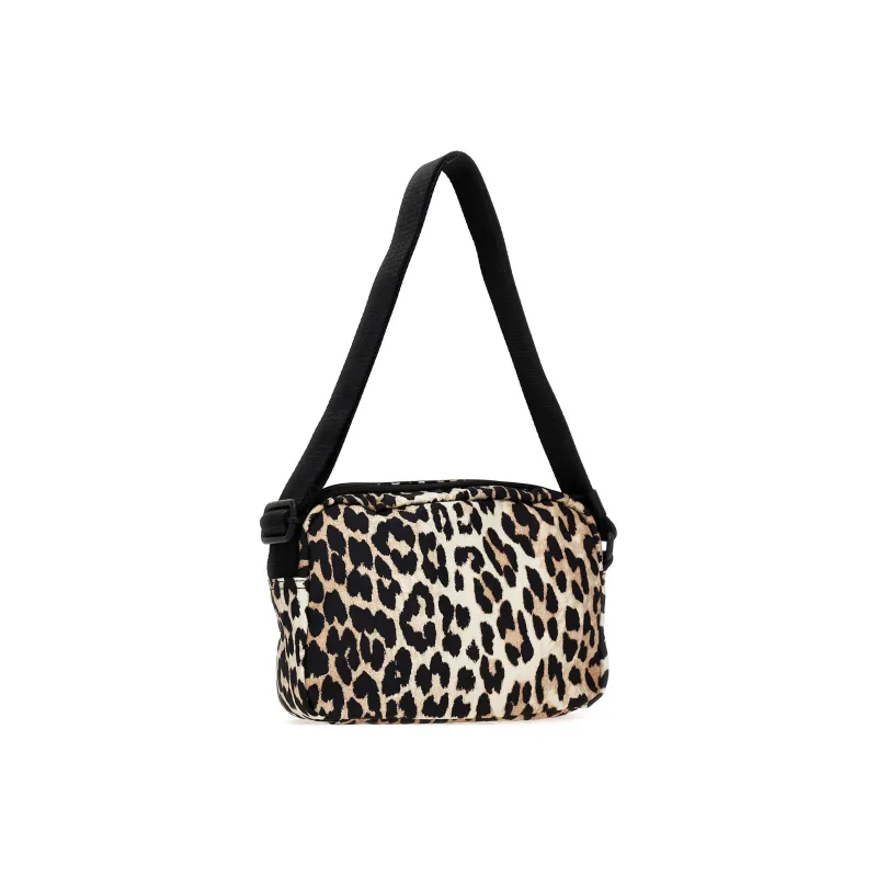 GANNI Recycled Polyester Shoulder Bag Crossbody Bag Women's Multicolor-3