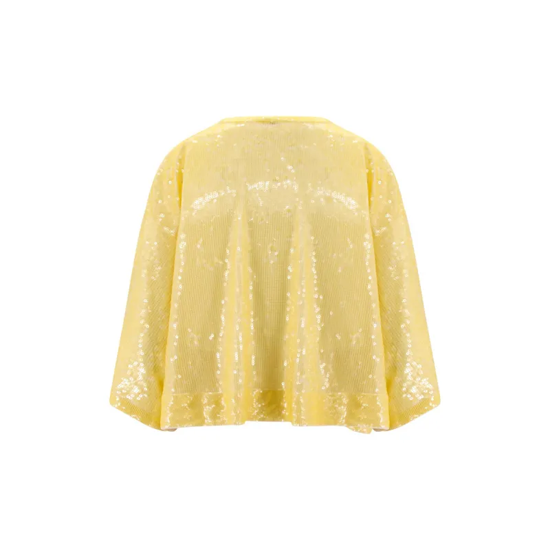 CELINE T Shirts Women's Yellow-1