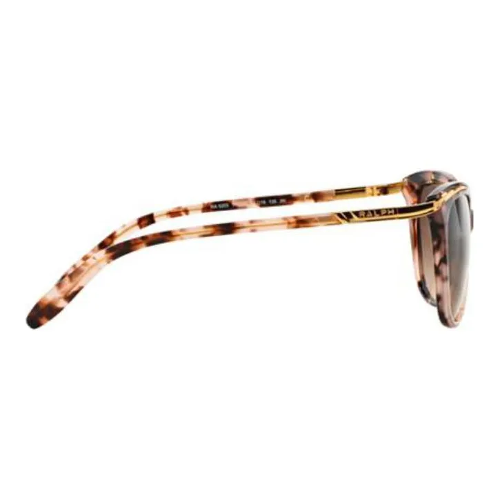 Polo Ralph Lauren Irregular Shape Sunglasses Women's Brown-2