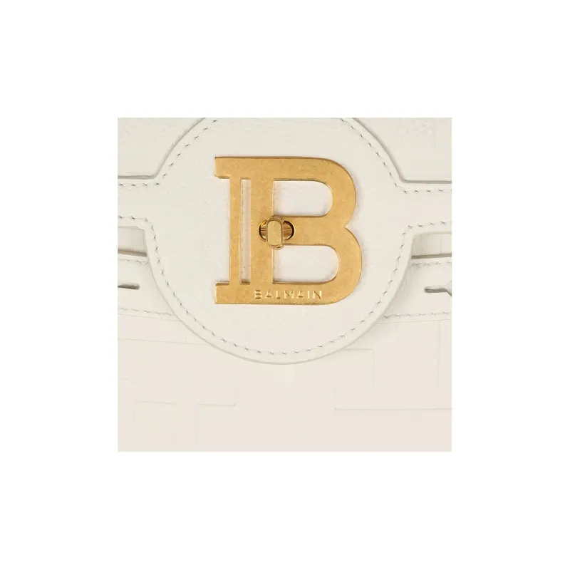 BALMAIN B-Buzz 23 Monogrammed Tote Bag-3