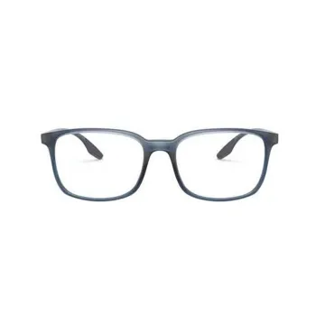PRADA Eyeglass Frames Men Blue