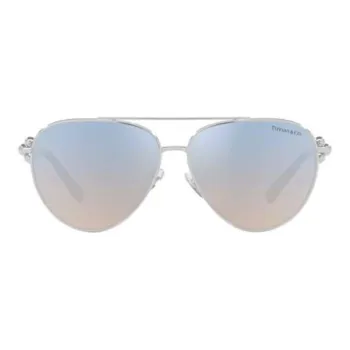 TIFFANY & CO. Aviator Sunglasses Women's Silver