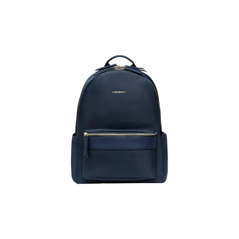 SAMSONITE Fabric Backpack Regular Unisex Marine Blue-0
