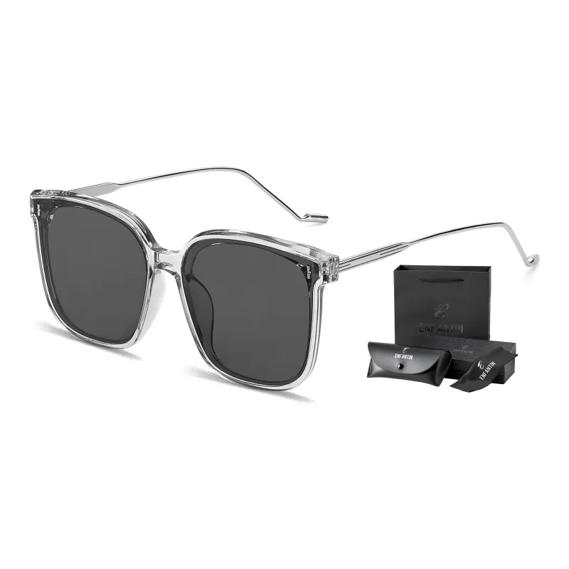 ENFANTIN Irregular Shape Sunglasses Unisex-5