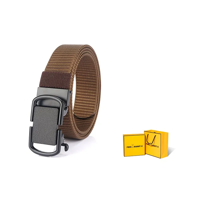 FREE RABBITⅡ 23 New Arrival Matte Automatic Buckle Quick Dry Leather Belts Unisex-8