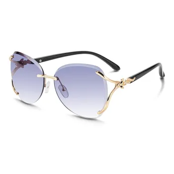 LILY&LOTTY Metal Irregular Shape Sunglasses Women's