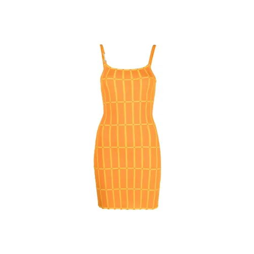 Jacquemus Slip Dresses Women's Orange