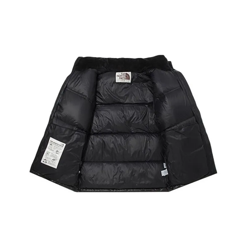 THE NORTH FACE Label Novelty Nuptse Down Jacket Black Unisex Korea Version-2