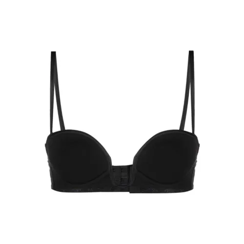 라펠라 블랙 여성 브래지어