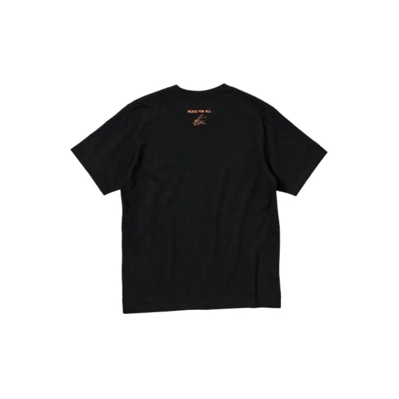 UNIQLO UNIQLO/UNIQLO Peace For All Series T-Shirts Unisex Black-1