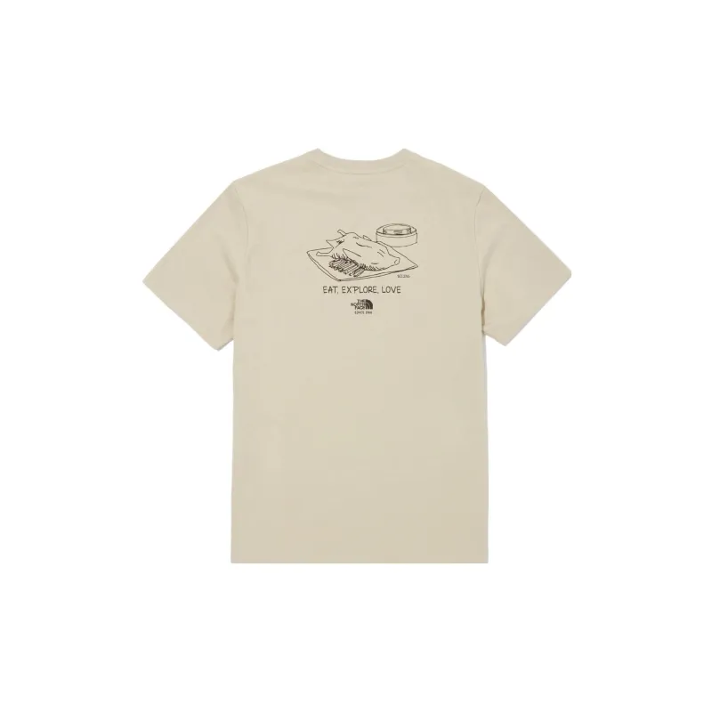 THE NORTH FACE T Shirt Men's Beige-1