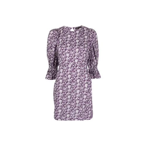 Maje Long-Sleeved Dresses Women's Purple