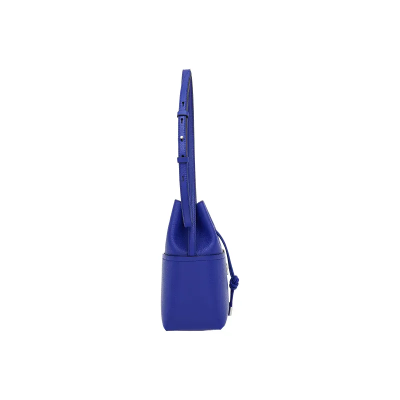 FERRAGAMO Stamped Calfskin Bucket Bags Shoulder Bag Crossbody Bag Mini Women's Blue-2