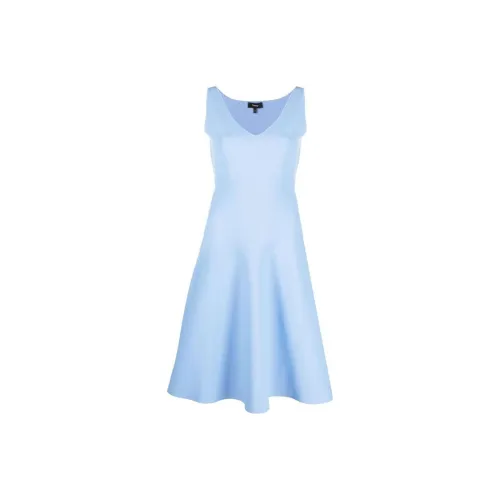 THEORY Sleeveless Dresses Women's Blue