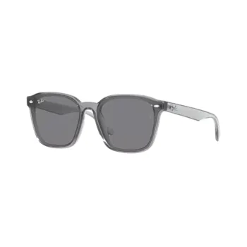 RayBan Plate Frame Irregular Shape Sunglasses Unisex Gray