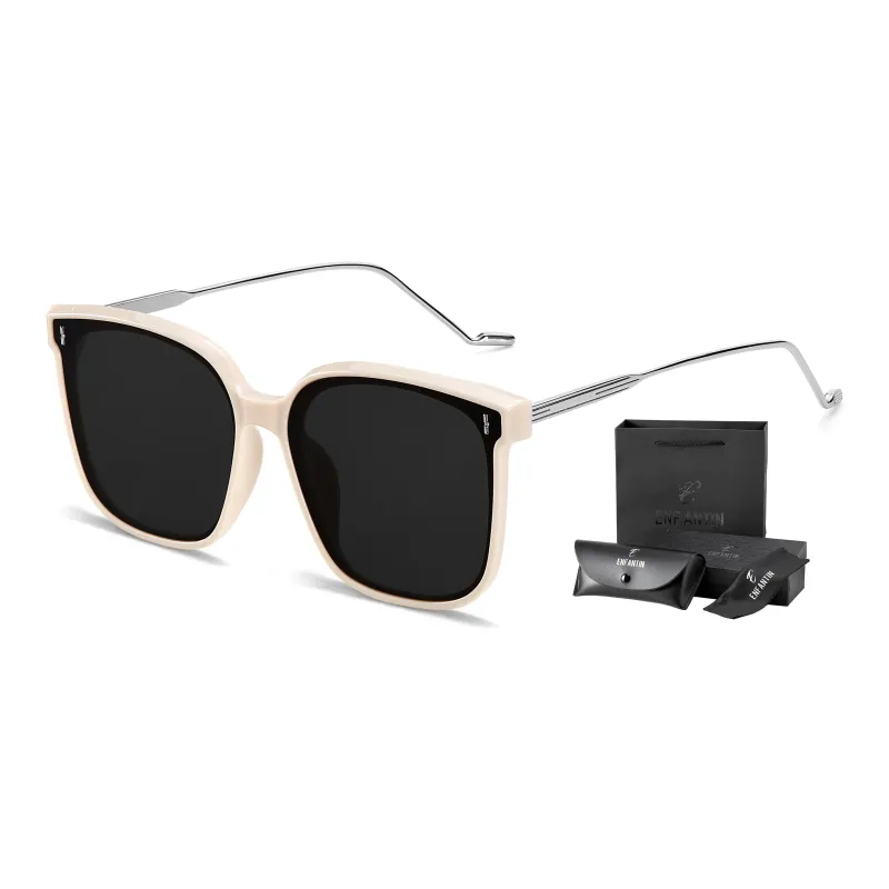 ENFANTIN Irregular Shape Sunglasses Unisex-10