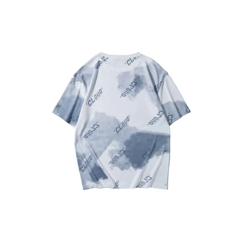 HLA T Shirts Men Cooling Antibacterial Ecru Pattern K3-1