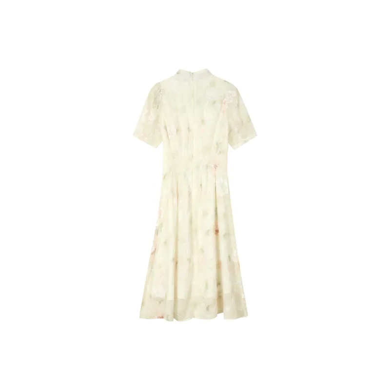 EIDOLON GRAIN Short Sleeved Dress Women's Multicolor-1