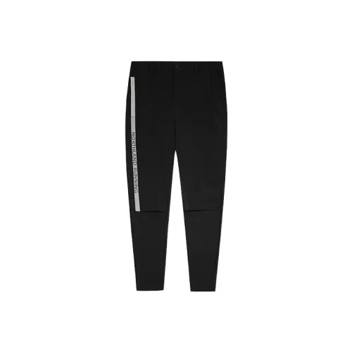 NORTHLAND Knitted Sweatpants Men Pure Black