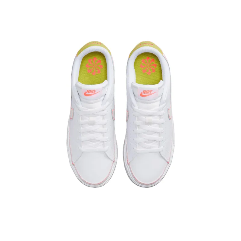 Nike Court Legacy Next Nature Hot Punch Contrast Stitch Women's-3
