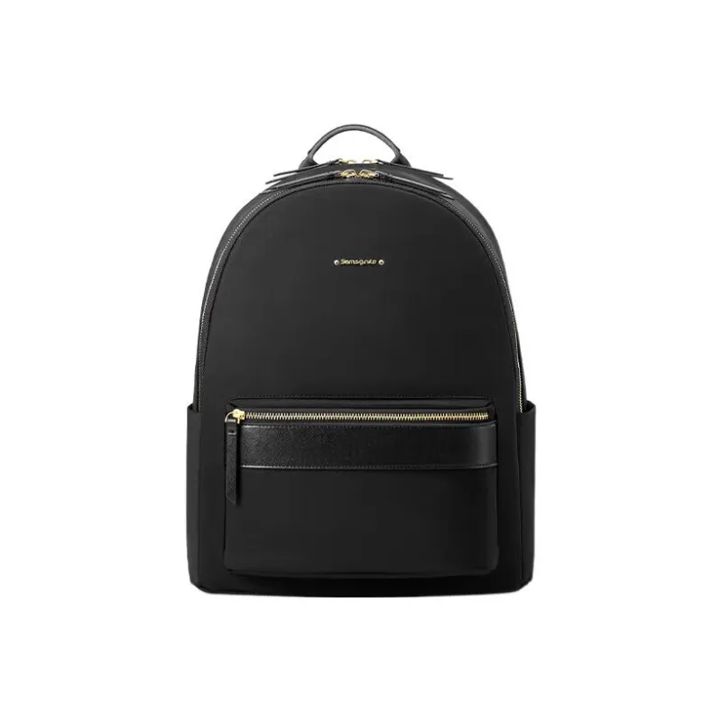 SAMSONITE Fabric Backpack Regular Unisex Black-0