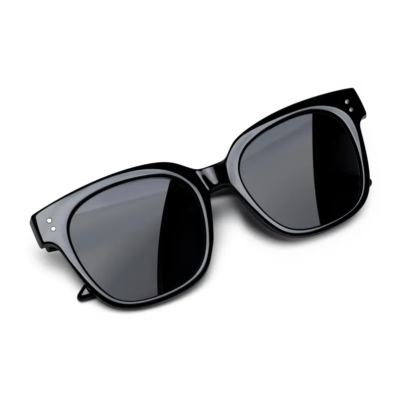 ERROR Plate Frame Irregular Shape Sunglasses Unisex-5