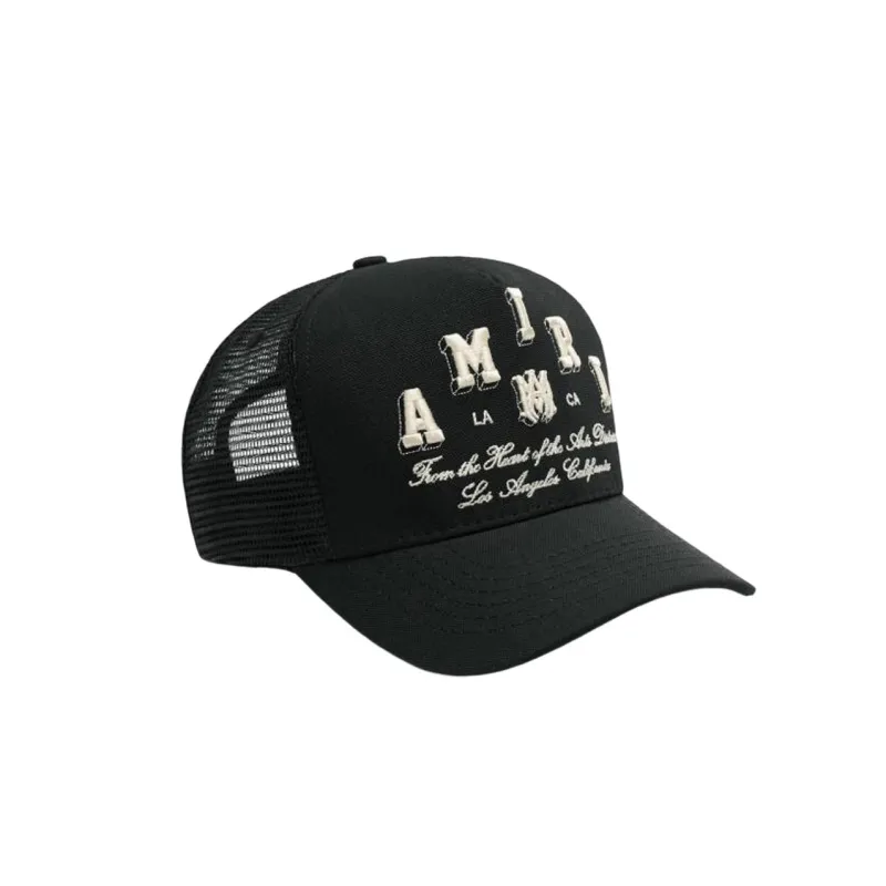 AMIRI Varsity Trucker Hat-1