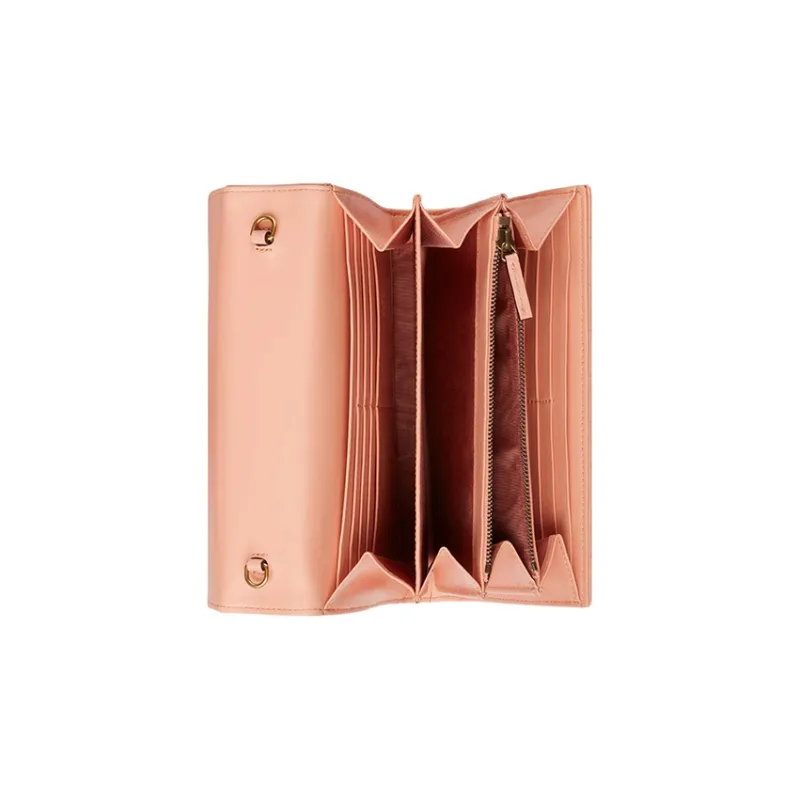 GUCCI GG Marmont Leather Shoulder Bag Crossbody Bag Mini Women's Peach Pink-7
