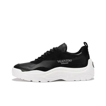 Valentino Gumboy Breathable Low Top Sports Casual Shoes Men's Black White