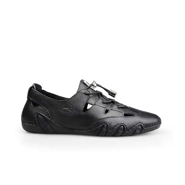 BECK Wrap-up Sandals Casual Single Shoes Women's Ecru-2