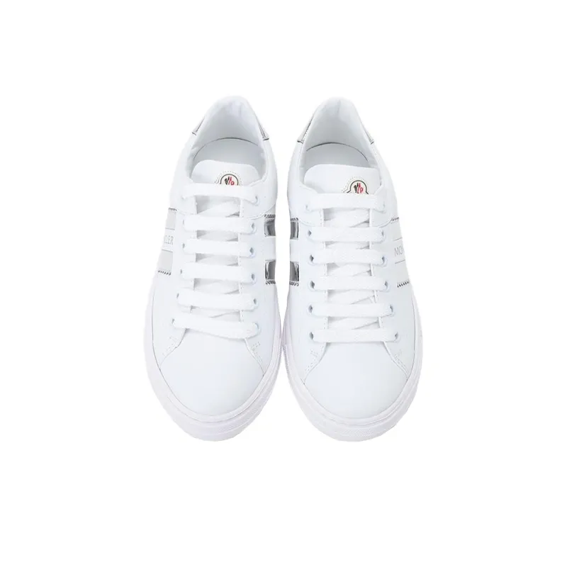 Moncler Stylish Skateboarding Shoes Women's White-3