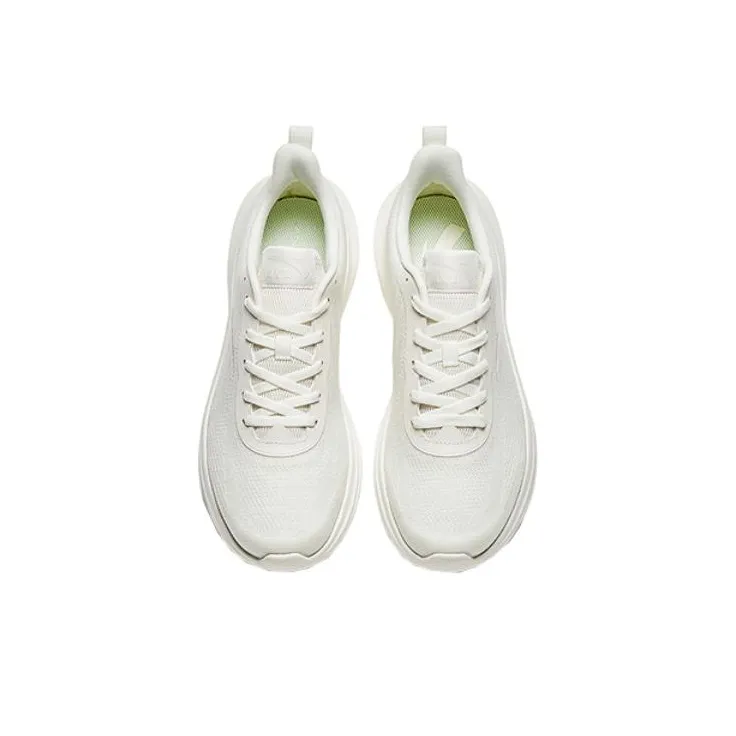 Anta Cushioning Anti Slip And Wear Resistant Low Top Running Shoes Men's White-2